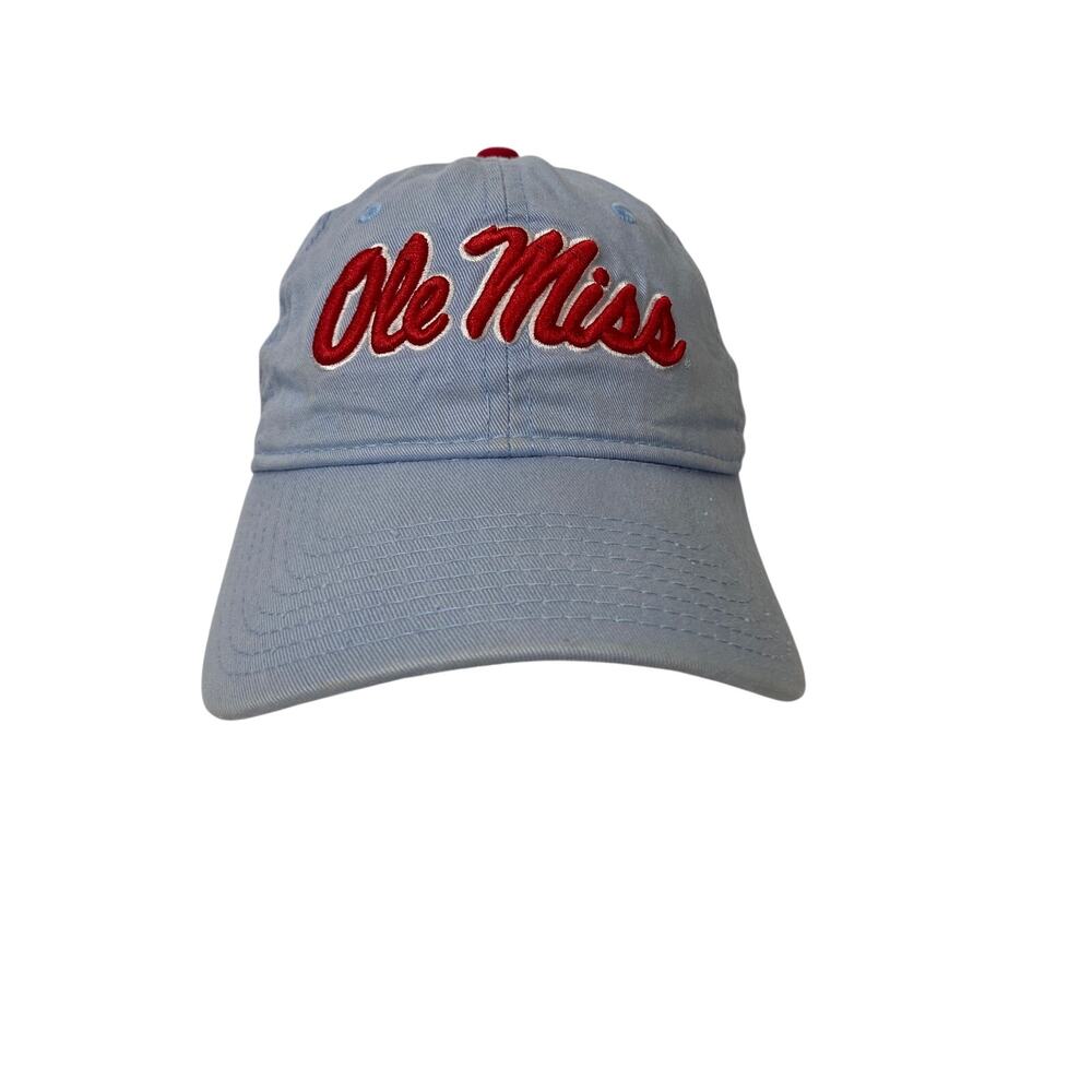 The Game Ole Miss Mississippi Rebels Hat Powdered Blue One Size